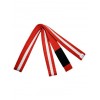 Orange W White Stripe Brazilian Jiu Jitsu Belts for Kids , Cotton Material (100% Professional Quality) - Brand New